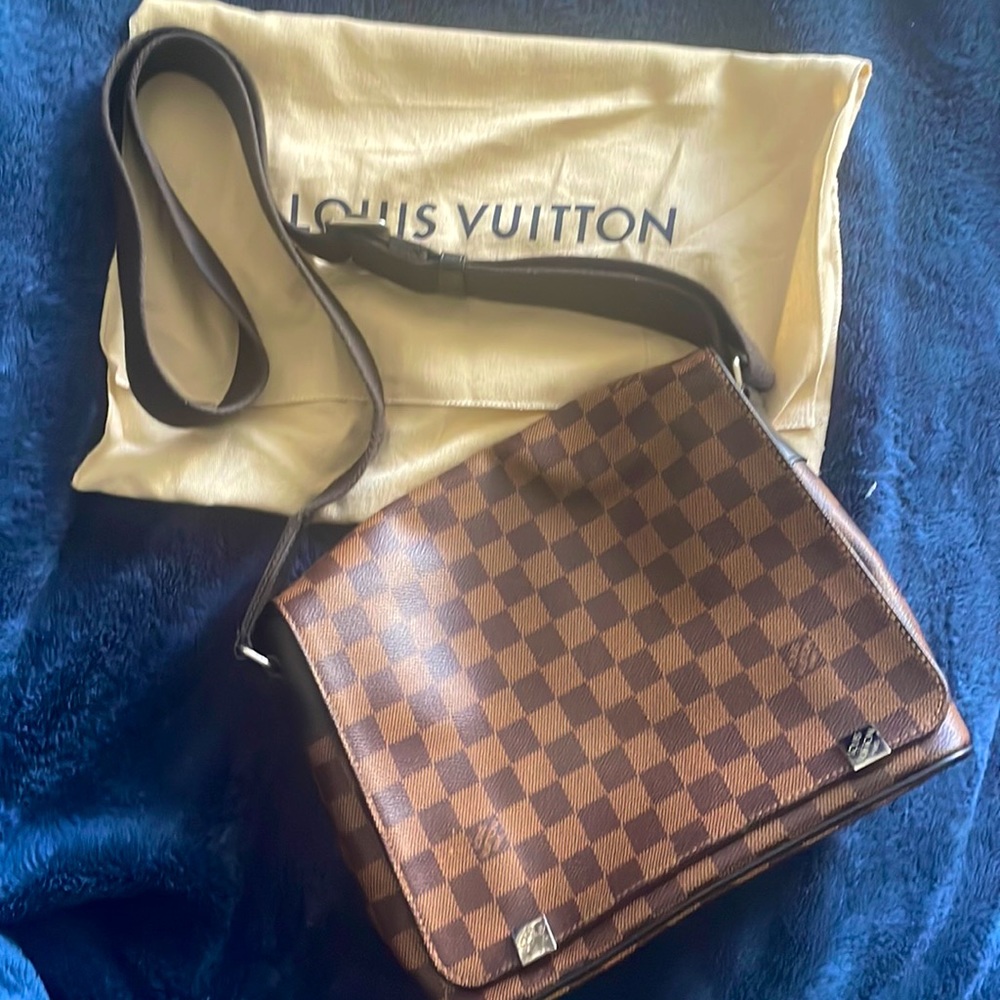 Louis Vuitton Damier messenger bag PM - practically new - worn 1x - brown unisex